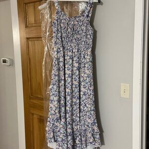 Floral Dress - Sleeveless
